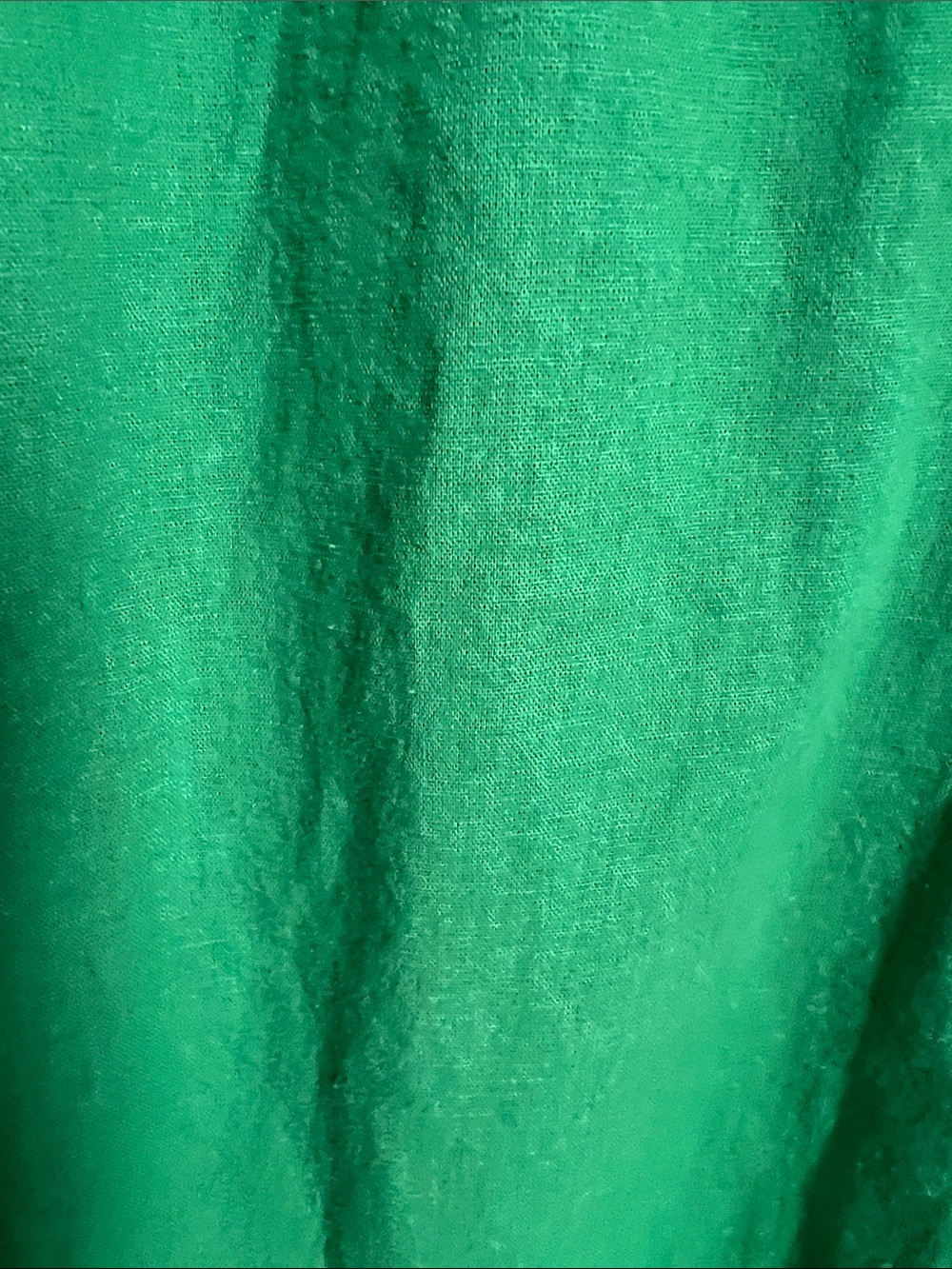 Liz Claiborne | Kelly Green V-Neck Crochet Trim Dolman Sleeve Tunic Size XL - Picture 6 of 16